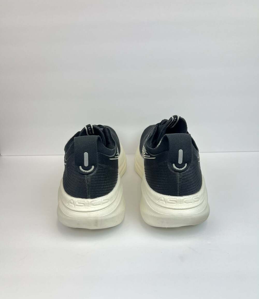 ASICS GEL-Nimbus 27 Shoes Womens 12.5 Black Lake Grey Running Athletic Sneakers - Picture 5 of 8